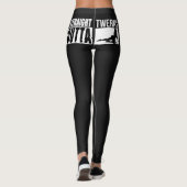 Straight Outta Twerks Leggings (Achterkant)