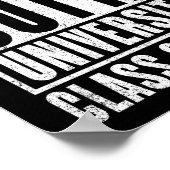 Straight Outta University 2024 (noodlijdend) Poster (Hoek)