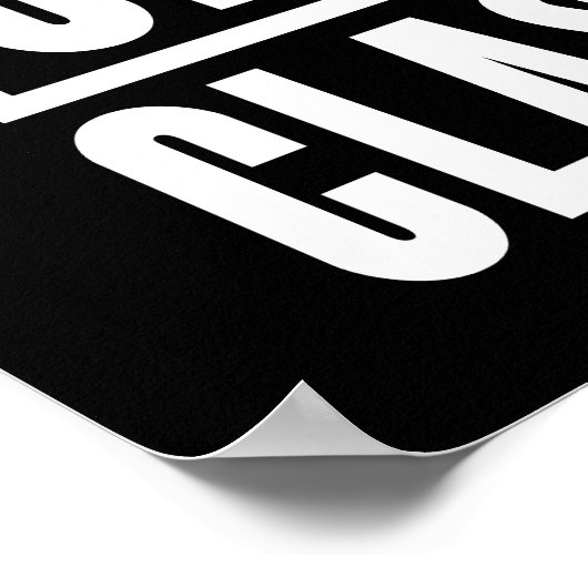 Straight Outta University Class van 2025 Poster (Hoek)