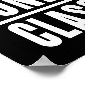 Straight Outta University Klasse van 2026 Poster (Hoek)