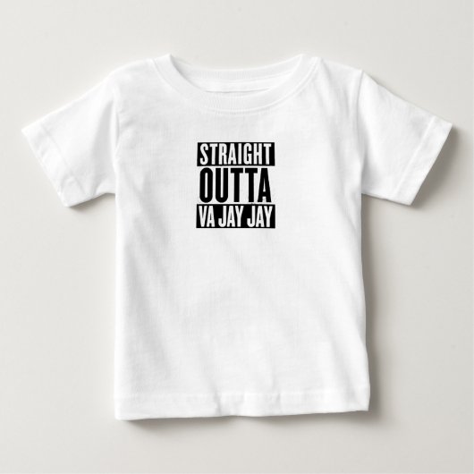 Straight Outta Va jay grappig (Voorkant)