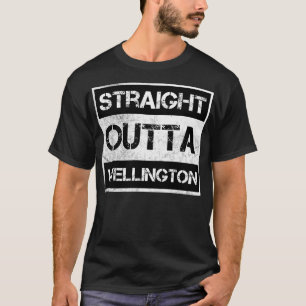 Straight Outta Wellington Village Florida Vintage T-shirt