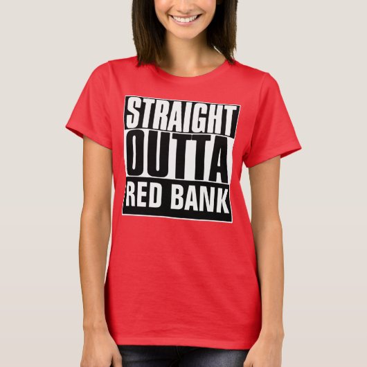 STRAIGHT OUTTA YOUR TEXT T-Shirt (Voorkant)