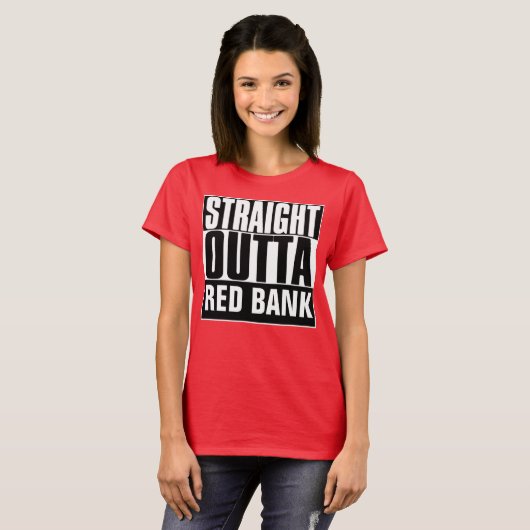 STRAIGHT OUTTA YOUR TEXT T-Shirt (Voorkant volledig)
