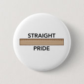 Straight Pride Button (Voorkant)