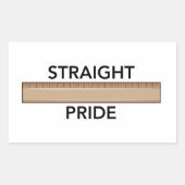 Straight Pride Sticker (Voorkant)
