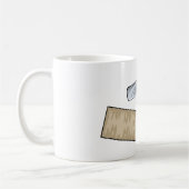 Straight Razor en Strop Barber Shop Koffiemok (Links)