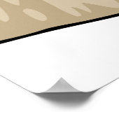  Straight Razor en Strop Barber Shop Poster (Hoek)