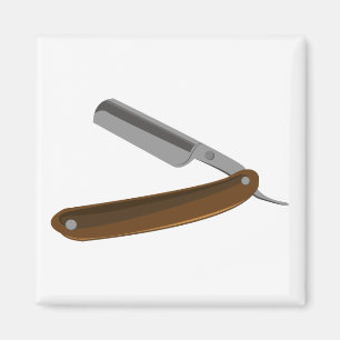 Straight Razor Magneet