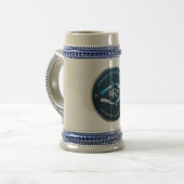 Straight Razor Place Stein Bierpul (Voorkant links)