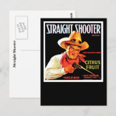 Straight Shooter Briefkaart (Voorkant / Achterkant)
