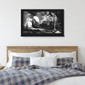 Straight Shooter Canvas Afdruk (Insitu (Slaapkamer))