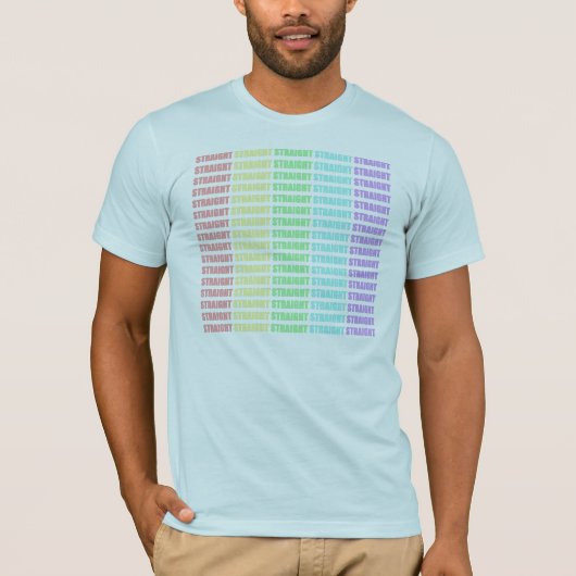 STRAIGHT T-SHIRT (Voorkant)