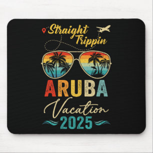 Straight Trippin Aruba 2025 Familie Zomervakantie Muismat