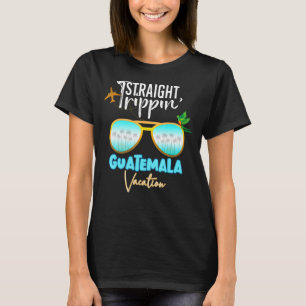 Straight Trippin Guatemala Reizen vakantiegroep M T-shirt