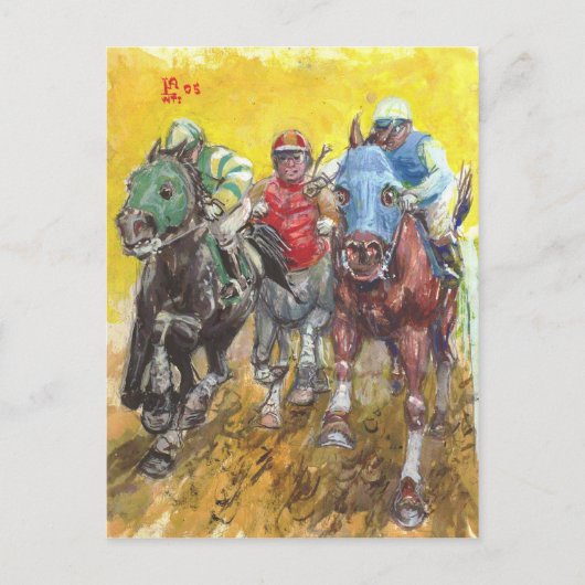 STRAIGHTAWAY! briefkaart (Voorkant)