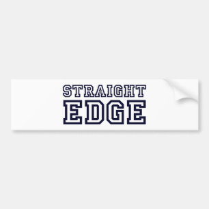 StraightEdge Bumpersticker