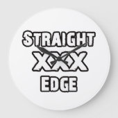 Straightedge Grote Klok (Voorkant)