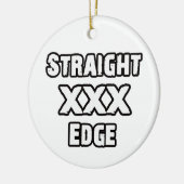 Straightedge Keramisch Ornament (Links)