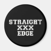 Straightedge Magneet (Voorkant)