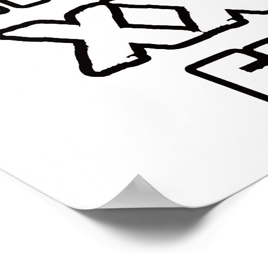 Straightedge Poster (Hoek)