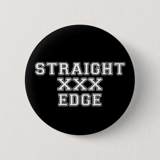 Straightedge Ronde Button 5,7 Cm (Voorkant)