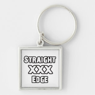Straightedge Sleutelhanger