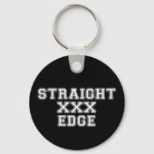 Straightedge Sleutelhanger (Voorkant)