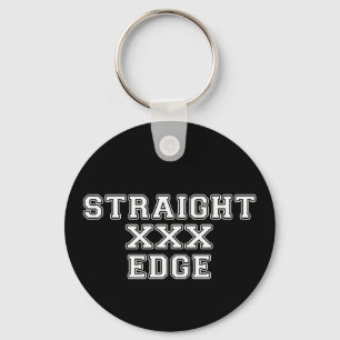 Straightedge Sleutelhanger