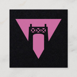 Straits Pride Vierkante Visitekaartje