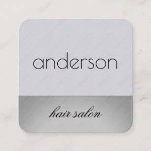 Strak en modern vierkante visitekaartje