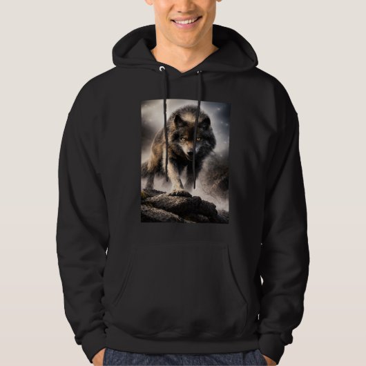 “Strak, Gedurfd, Onstuitbaar Hoodie (Voorkant)