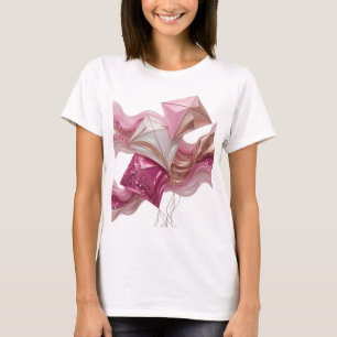 Strak goud KITE FESTIVAL Modern ontwerp T-shirt