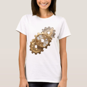 Strak Goud VERZINNINGEN VAN HET UNIVERSUM Draagbar T-shirt