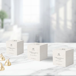 Strak Linen Zakelijk Logo QR Event Marketing Bedan Bedankdoosjes