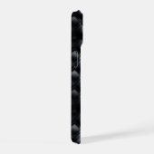 Strak Metaalgrijs & Zwart iPhone 15 Case (Rechterkant)