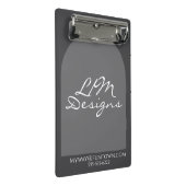 Strak Minimalistisch Mini Klembord (Schuin)