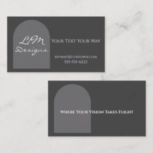 Strak Minimalistisch Visitekaartje