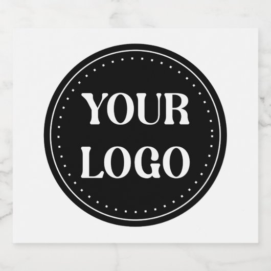 Strak, modern, gepolijst en aanpasbaar bier etiket (Enkel label)