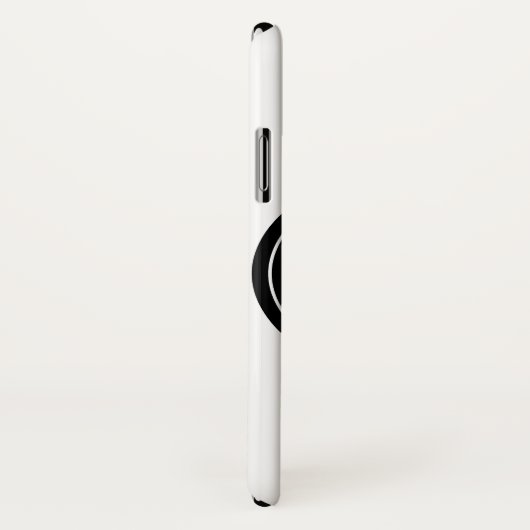 Strak, modern, gepolijst en aanpasbaar Case-Mate iPhone case (Achterkant / rechts)