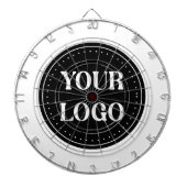 Strak, modern, gepolijst en aanpasbaar dartbord (Voorkant)