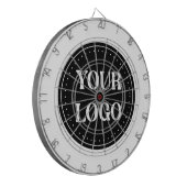 Strak, modern, gepolijst en aanpasbaar dartbord (Voorkant Links)