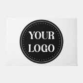 Strak, modern, gepolijst en aanpasbaar deurmat (Voorkant)