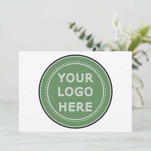 Strak, modern, gepolijst en aanpasbaar. feestdagenkaart (Staand voorkant)