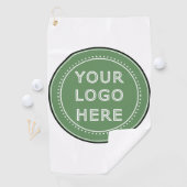 Strak, modern, gepolijst en aanpasbaar. golfhanddoek (Insitu)