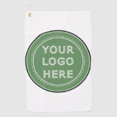 Strak, modern, gepolijst en aanpasbaar. golfhanddoek (Voorkant)