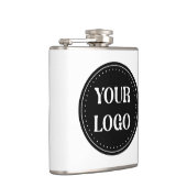 Strak, modern, gepolijst en aanpasbaar heupfles (Rechts)