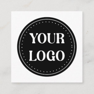 Strak, modern, gepolijst en aanpasbaar informatiekaartje