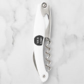 Strak, modern, gepolijst en aanpasbaar kurkentrekker (Achterkant)