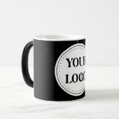 Strak, modern, gepolijst en aanpasbaar. magische mok (Voorkant links)